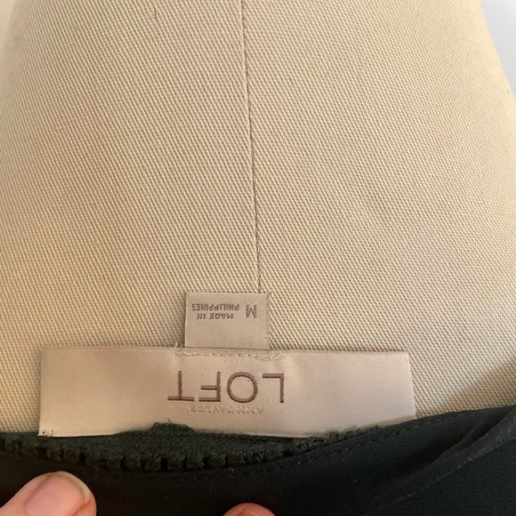 Green Blouse by LOFT - Picture 6 of 8